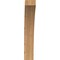 Ekena Millwork 6"W x 24"D x 36"H Thorton Rough Sawn Knee Brace, Western Red Cedar BRC06X24X36THR00RWR - alternate 2